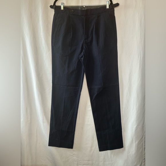 Todd Snyder Navy Side Tab Dress Trousers Italian Fabric 31x32 NWT MSRP $298